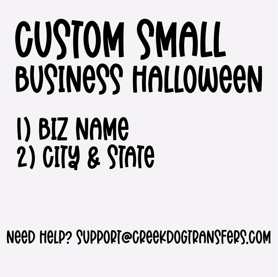 Custom Halloween Small Business