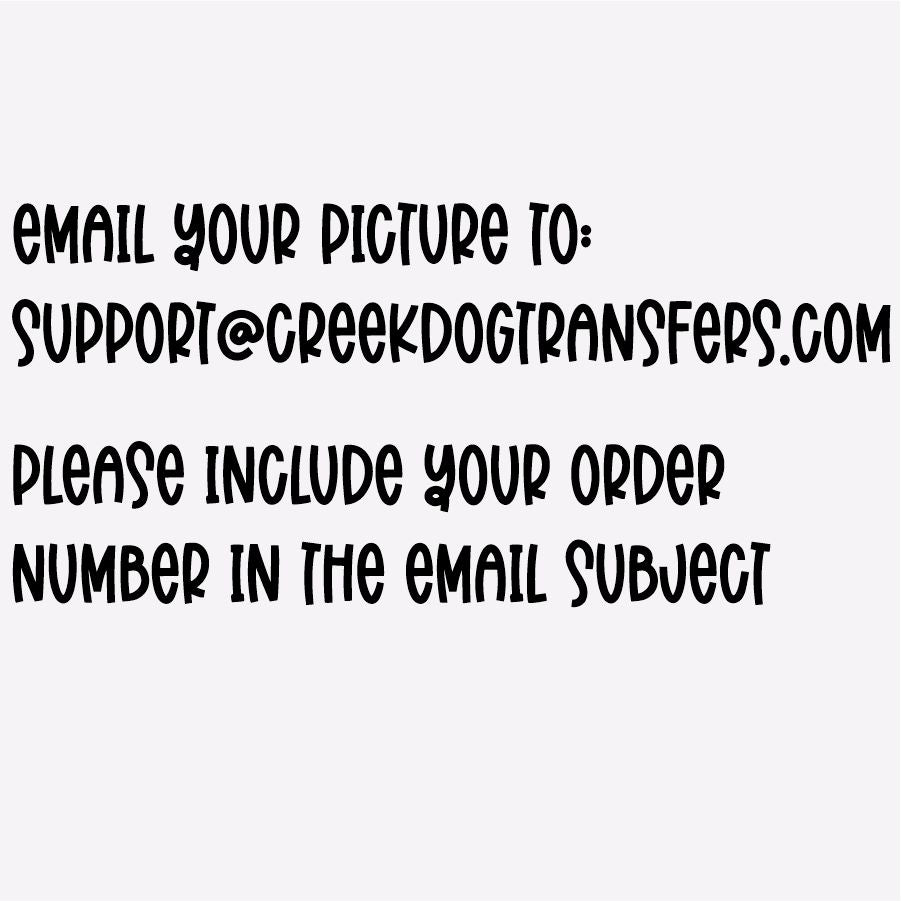 Custom Senior 2027 Black Print - Email Your Photo