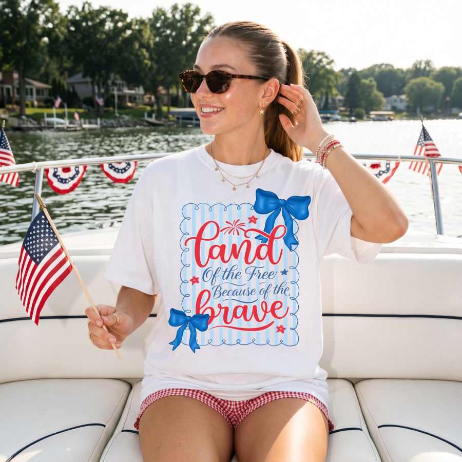 Land of the Free Because of the Brave w Bows