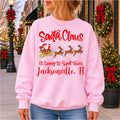 Custom Santa Claus Is Coming To Small Town W City & State