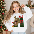 Custom Girl Reindeer with Name