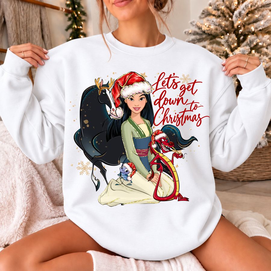 Princess Christmas Let's Get Down To Christmas