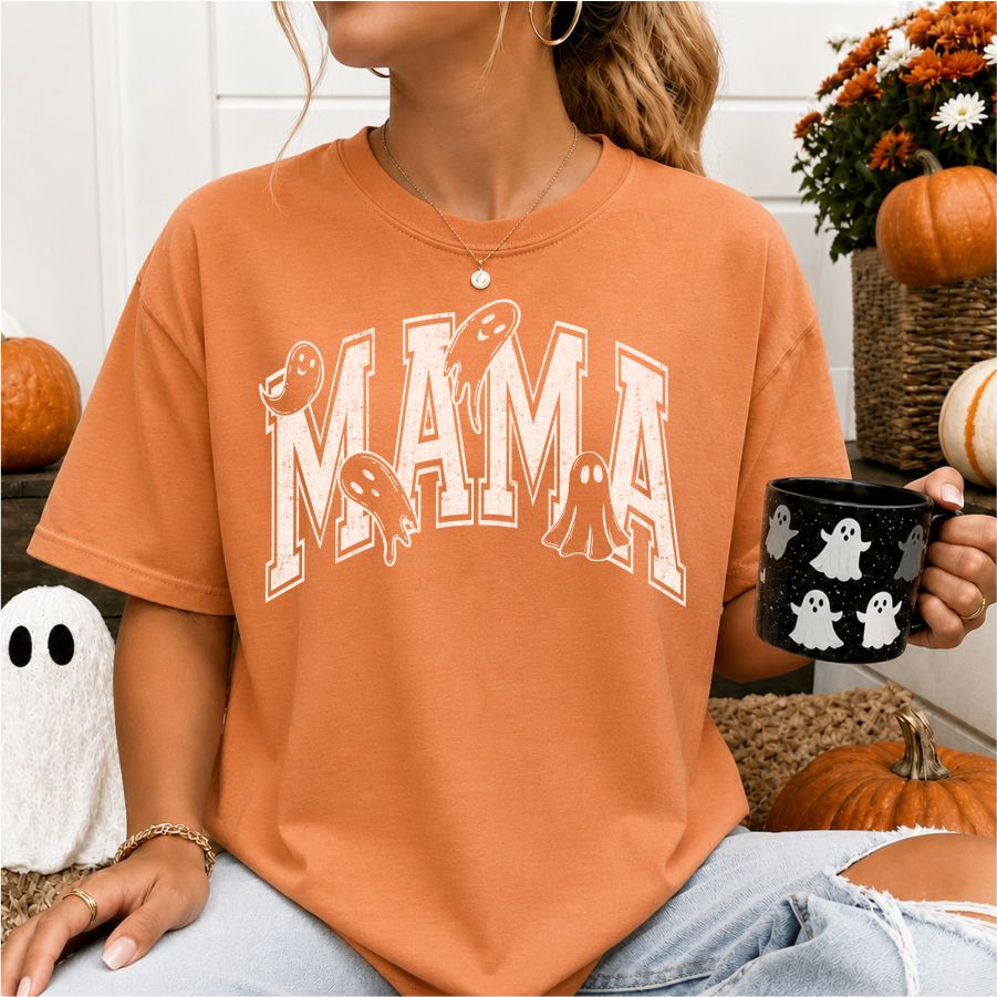 Mama w Ghosts white