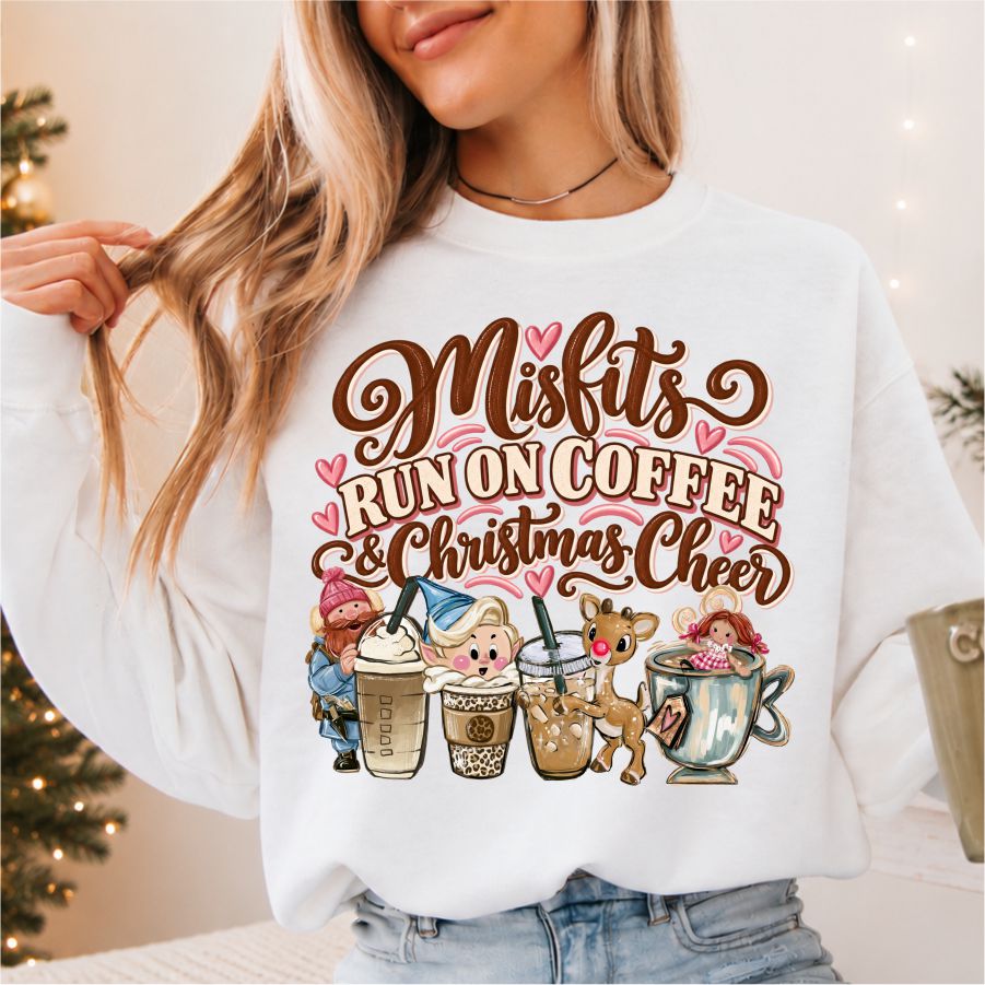 Misfits Run On Coffee And Christmas Cheer