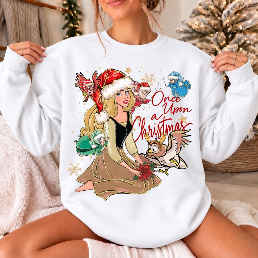 Princess Christmas Once Apon a Christmas
