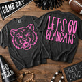 Pink Let's Go Bearcats 2 Part