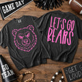 Pink Let's Go Bears 2 Part