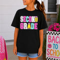 School Pattern w Check & Smiley Second 2 part