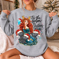 Princess Christmas Tis the Season For Christmas Magic Black Print