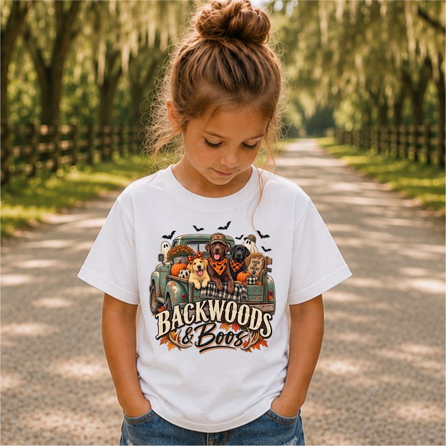 Backwoods and Boo's Fall Labs in Vintage Truck
