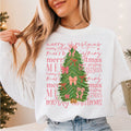 Christmas Bow Tree Pink