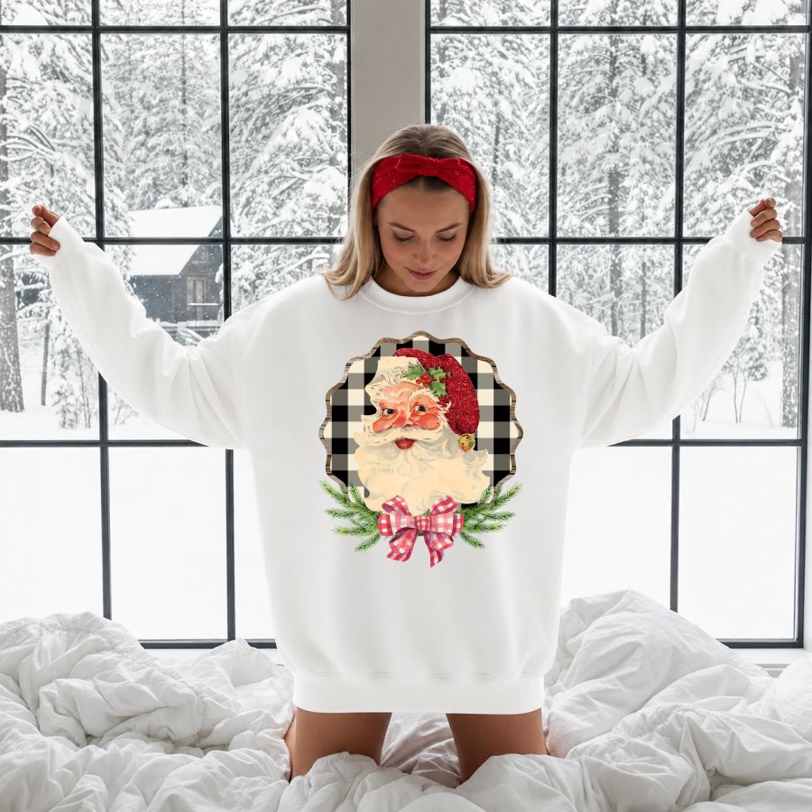 Buffalo Check Santa