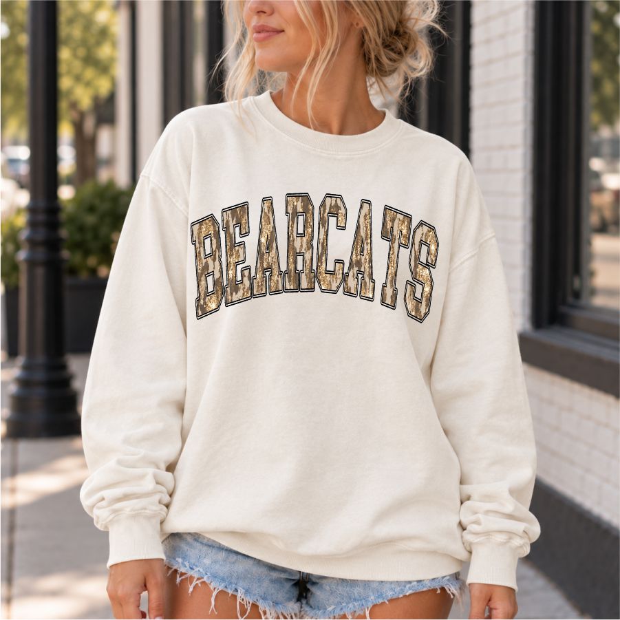 Camo and Gold Bearcats