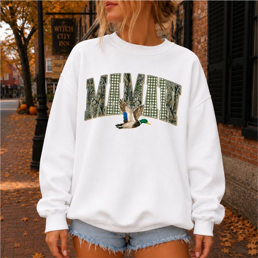 Camo & Plaid Mallard Mamaw