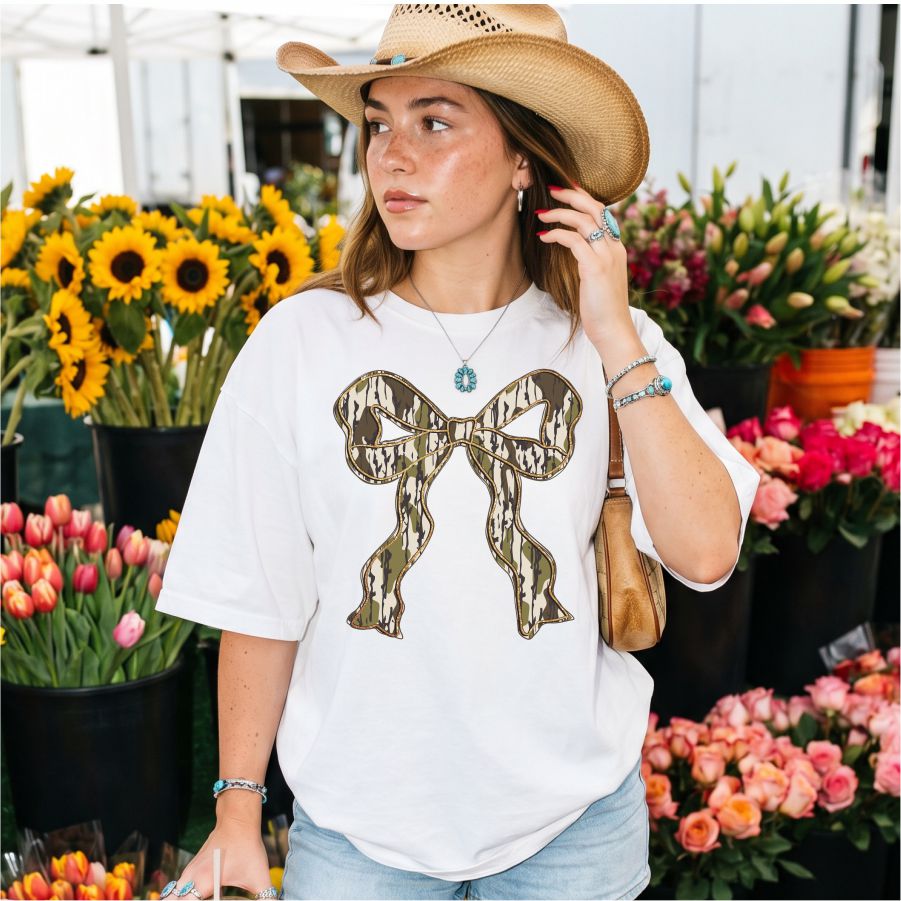 Camo Bow w Tails