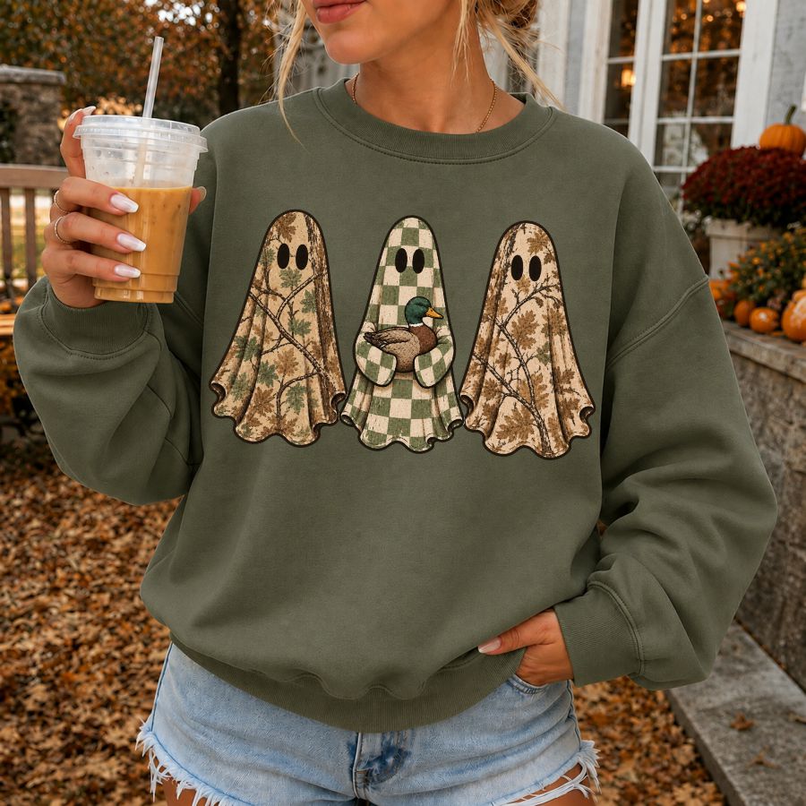 Camo Ghost Trio w Duck