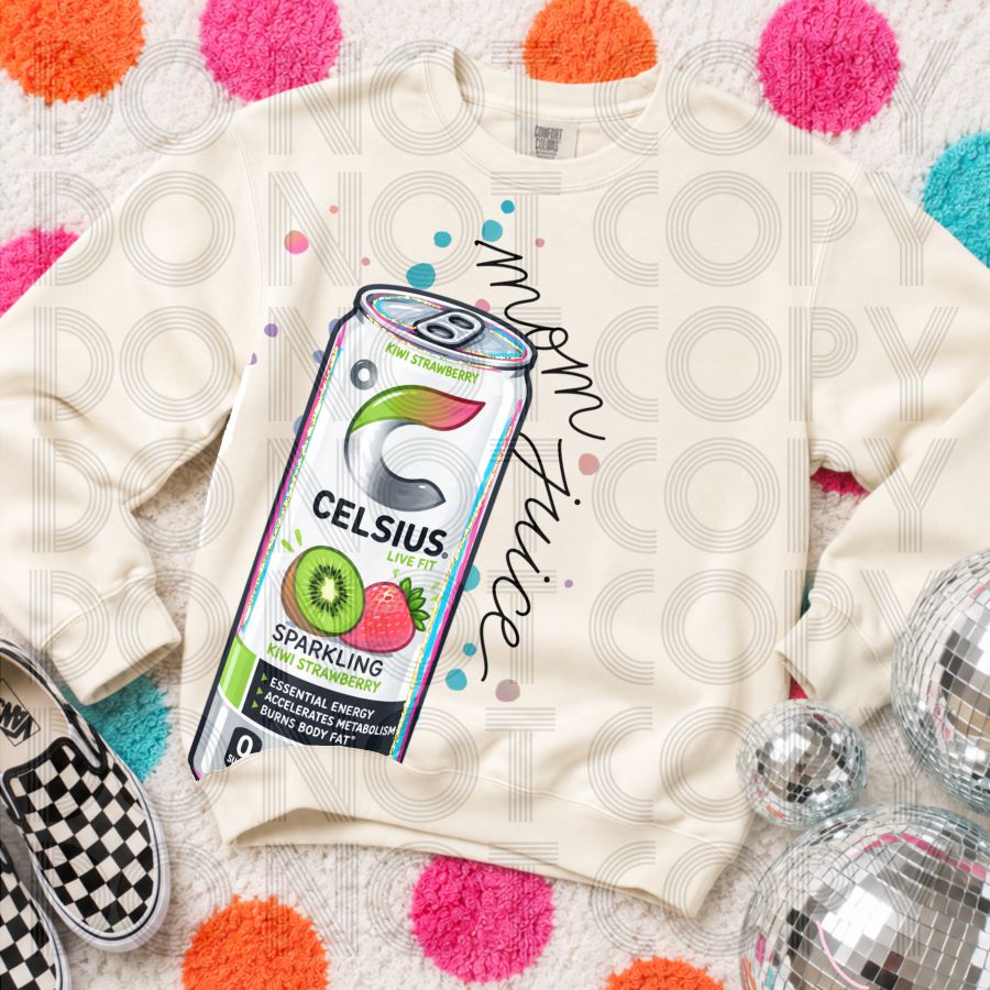 Mom Juice Celsius Kiwi Strawberry