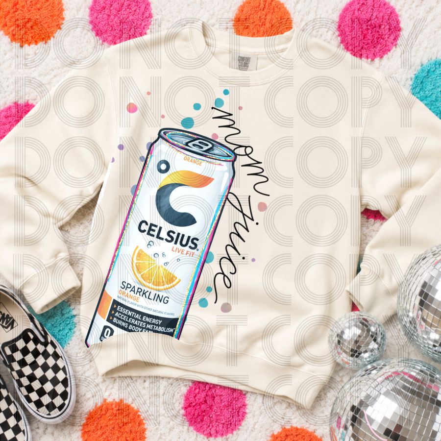Mom Juice Celsius Orange
