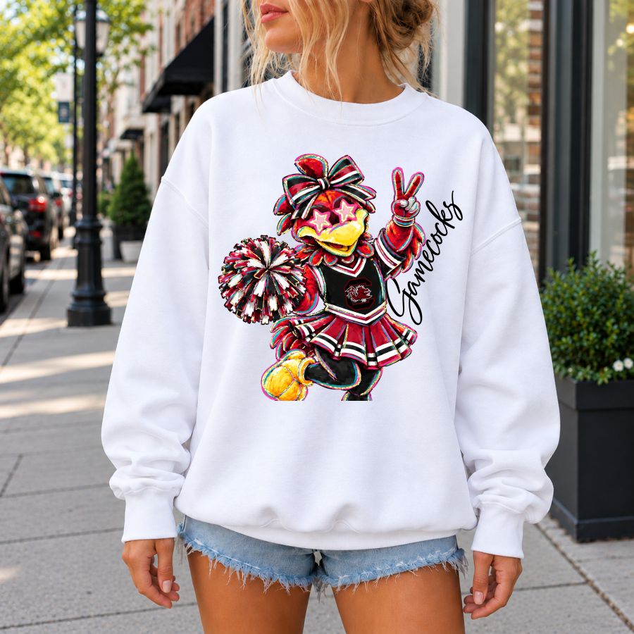 Rockin Cheer Mascot Gamecocks