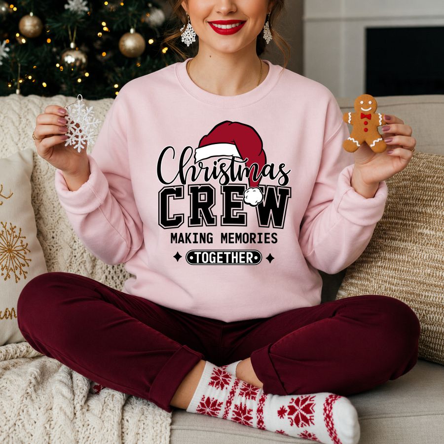 Christmas Crew Making Memories Santa Hat