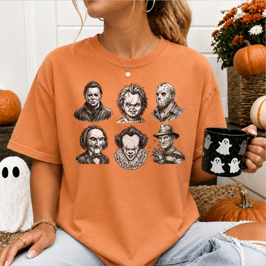 Creepy Guys Black print