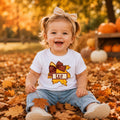 Custom Fall Leaf with Bow w Name