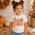 Custom Girl Stacked Pumpkins