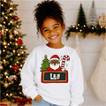 Custom Christmas Santa Name Plate2