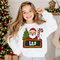 Custom Christmas Santa Name Plate