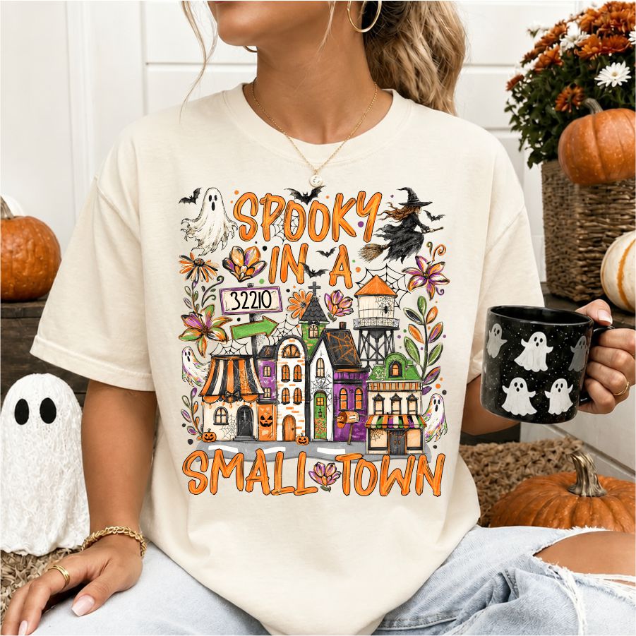 Custom Spooky in a Small Town - with Zipcode