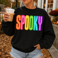 Faux Embroidered Spooky