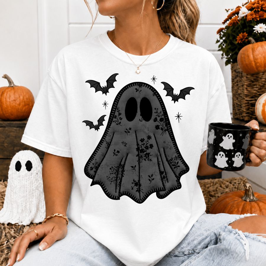 Faux Patch Lace Ghost