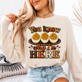 Faux Sequin You Know Why I'm Here Deviled Eggs
