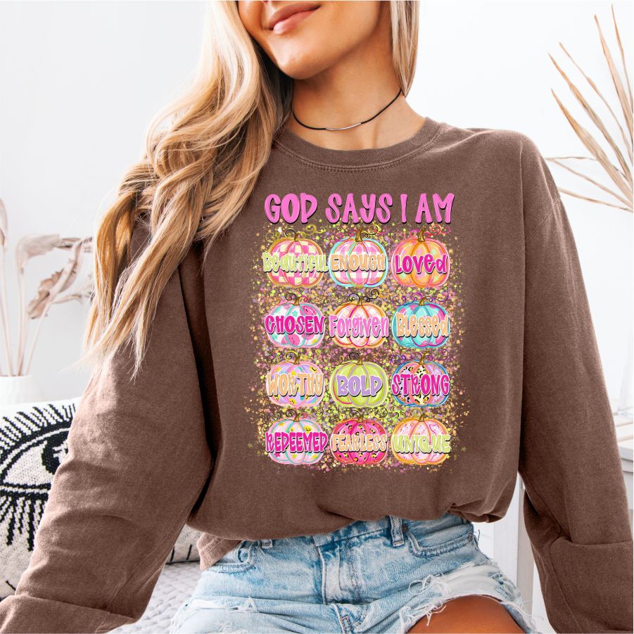 God Says I Am Pumpkins
