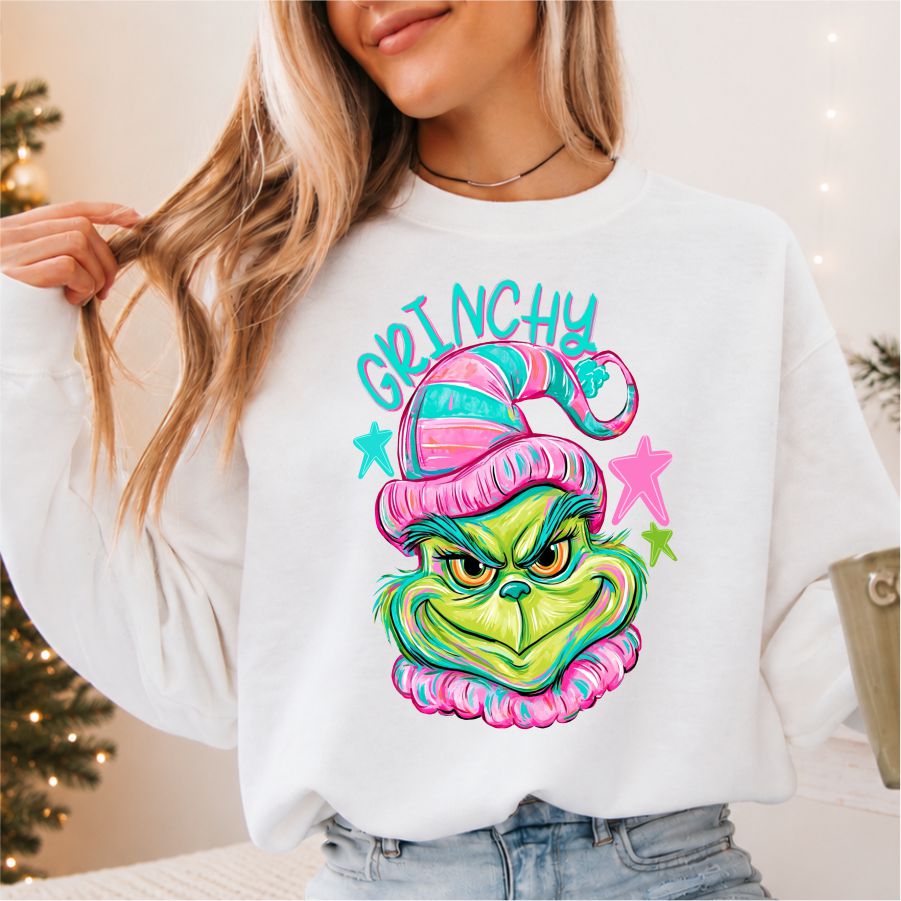 Grinchy Aqua & Pink