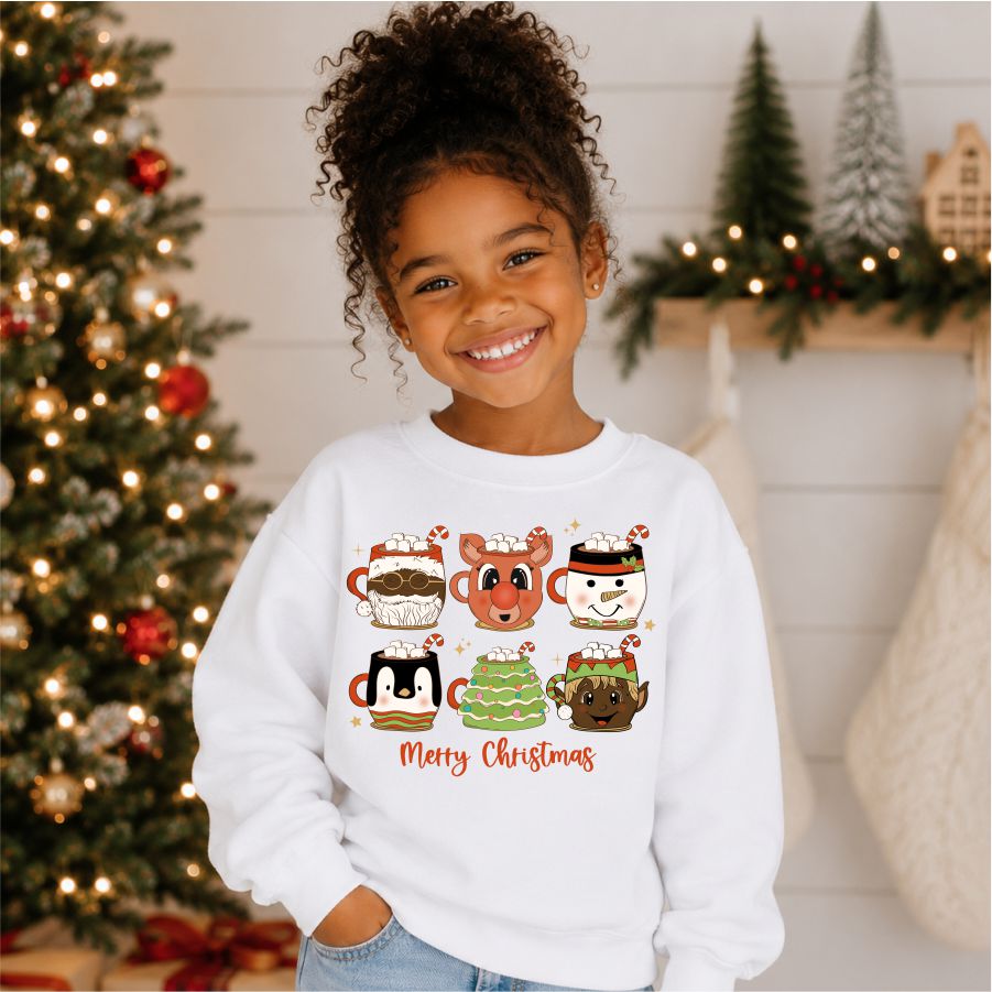 Hot Cocoa Mugs Dark Skin