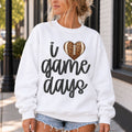 I Love Game Day Leopard Football