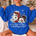 It's Fine I'm Fine Snowman