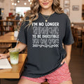 I'm No Longer Shrinking White print