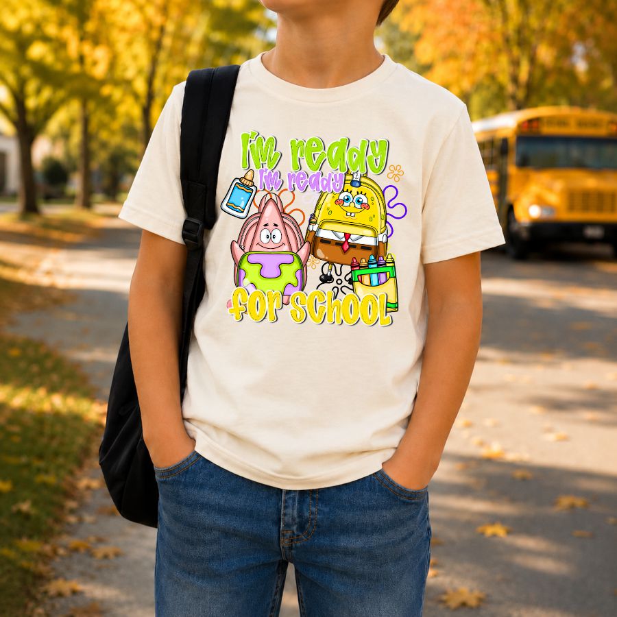 I'm Ready for School Sponge