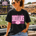 Pink Out Check Indians