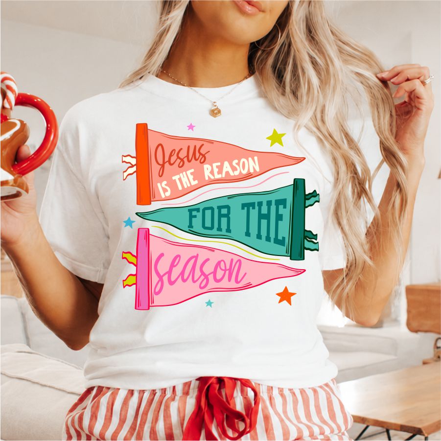 Jesus is the Reason for The Season Pennants