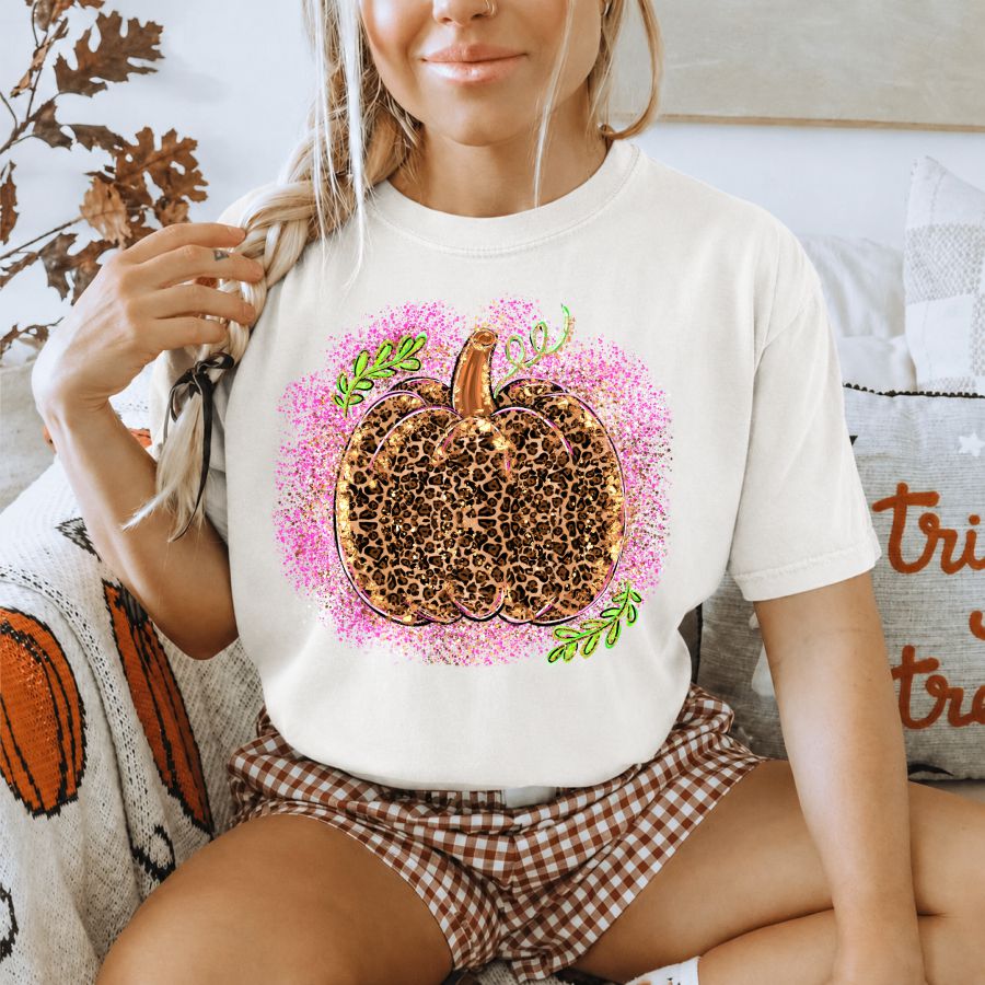 Leopard & Splatter Pumpkin