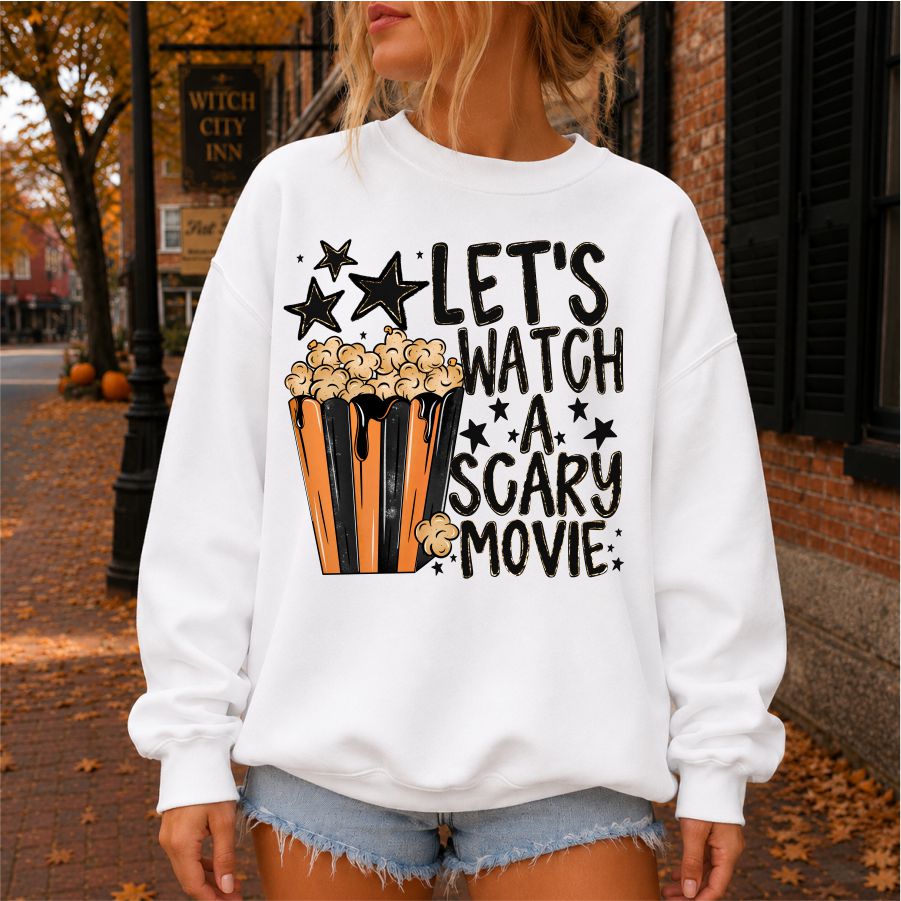 Let's Watch a Scary Movie Popcorn