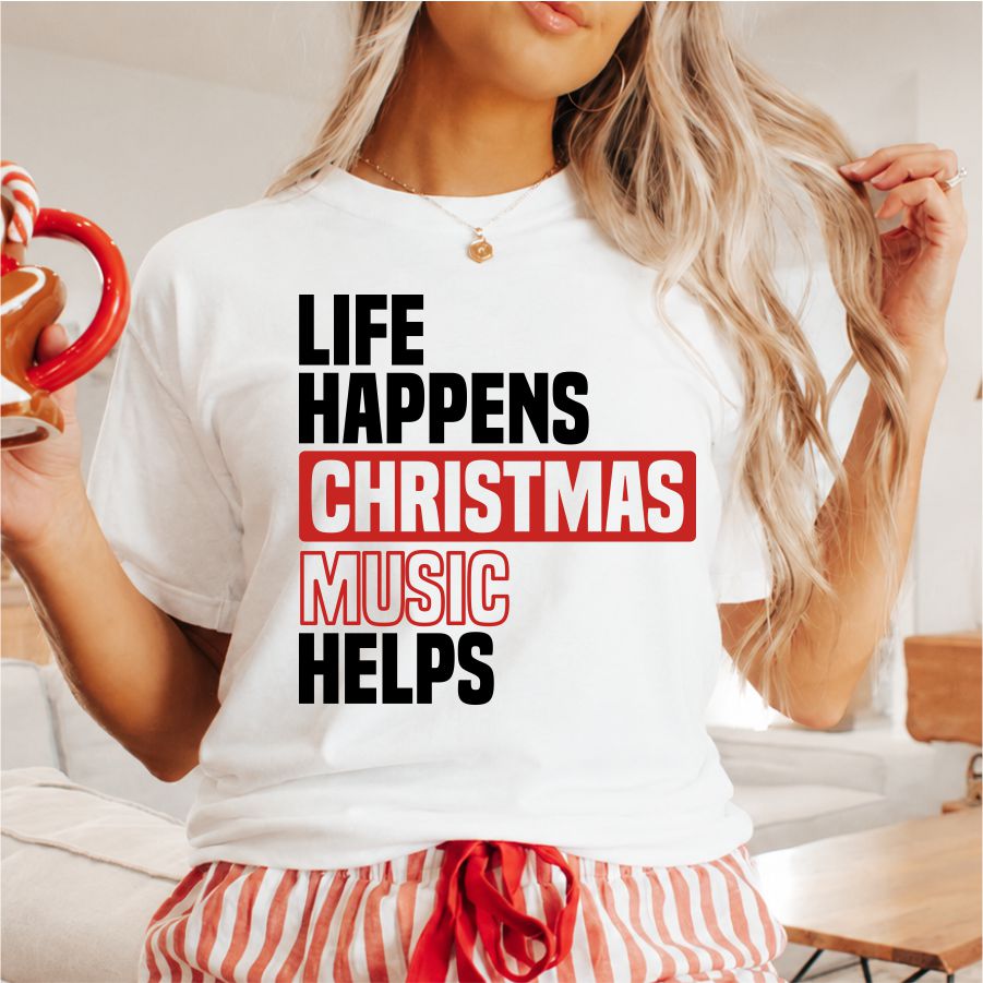 Life Happens Christmas Music Helps