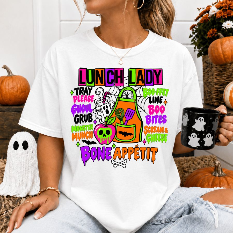 Spooky Lunch Lady Boneappetit
