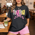 Mama Floral Pattern Bow