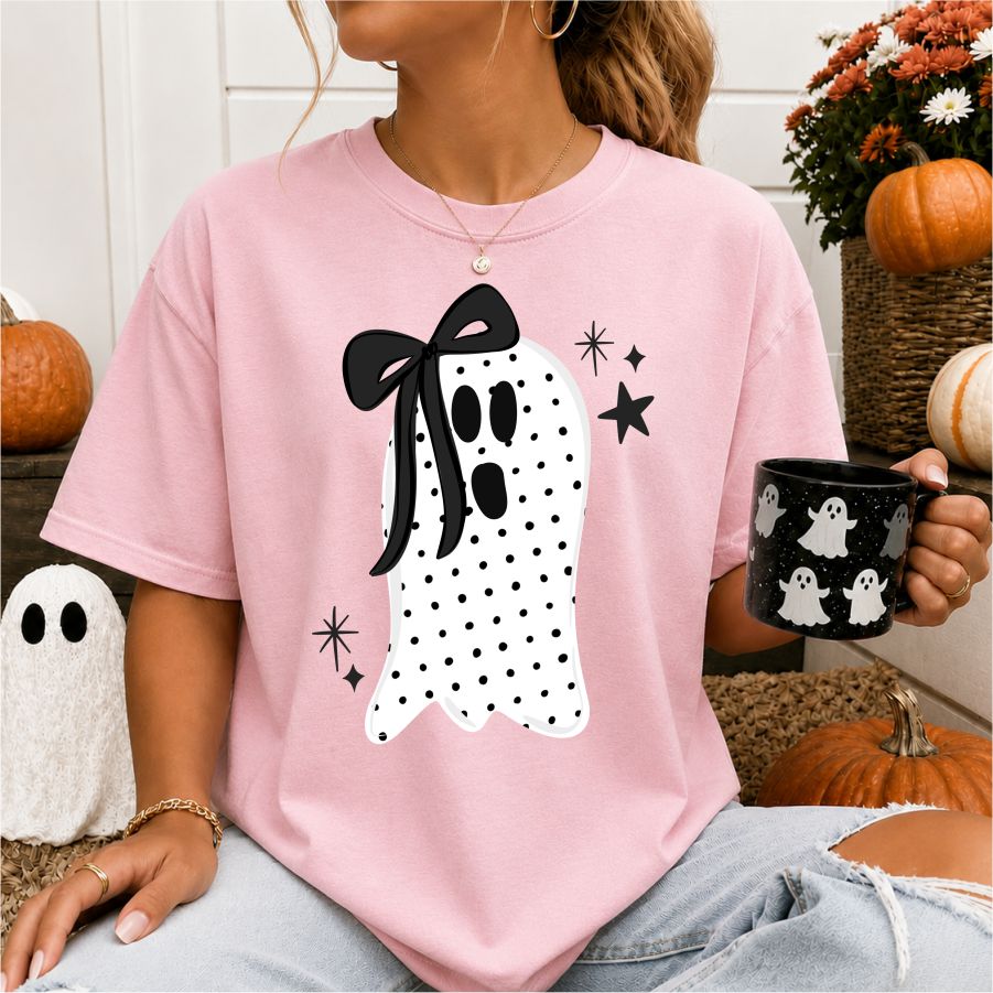 Matching Mama Ghost Black & White