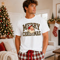 Camo Merry Christmas w Retro Santa