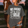 My Ducks are Not in a Row Some are Missing One is on Fire